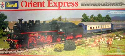 revell orient express locomotive model kits