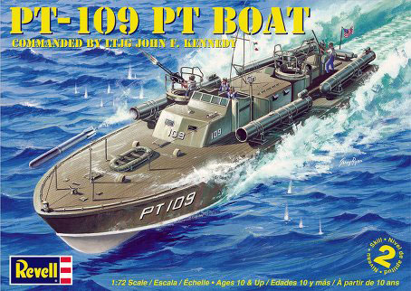 Lindberg PT109 boat model kit