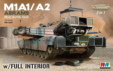 rye field models rfm m1a1 abrams tank us army
