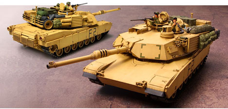 tamiya m1a1 abrams tank model kit