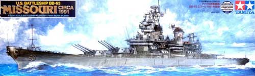 tamiya battleship uss missouri