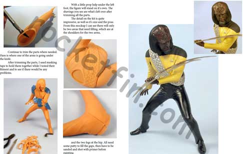 star trek worf model