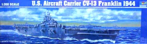 trumpeter franklin aircraft carrier ship model