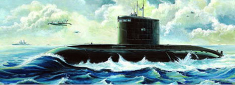 trumpeter kilo class attack russian submarine Model Kits