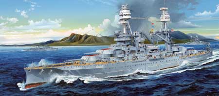 trumpeter uss arizona ship model