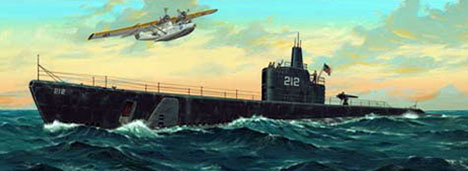 trumpeter uss gato submarine Model Kits
