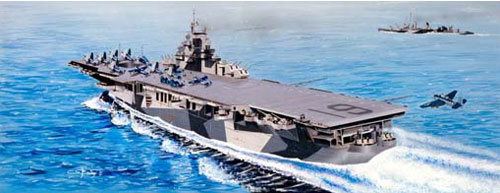 trumpeter uss hancock aircraft carrier ship models