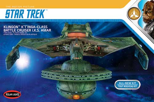 polar lights star trek 1/350 ktinga klingon model