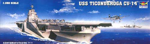trumpeter ticonderoga cv14 ship