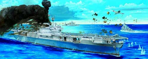 trumpeter uss yorktown model ship