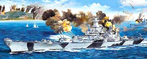 trumpeter uss iowa model ship