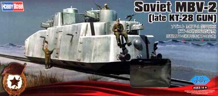 hobby boss soviet train model