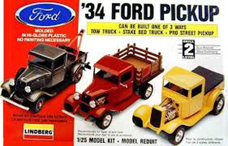 lindberg 34 ford model