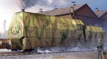 trumpeter german armored train model kit