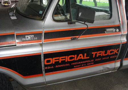 pace car truck