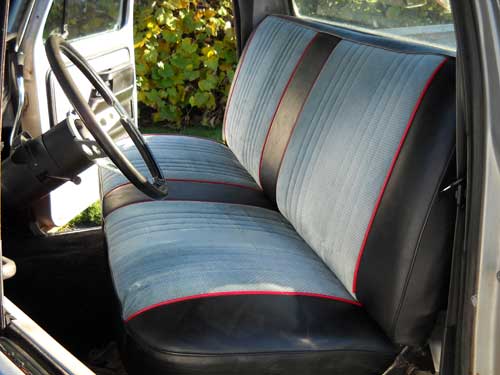 front seat of ford f150 indy pace truck