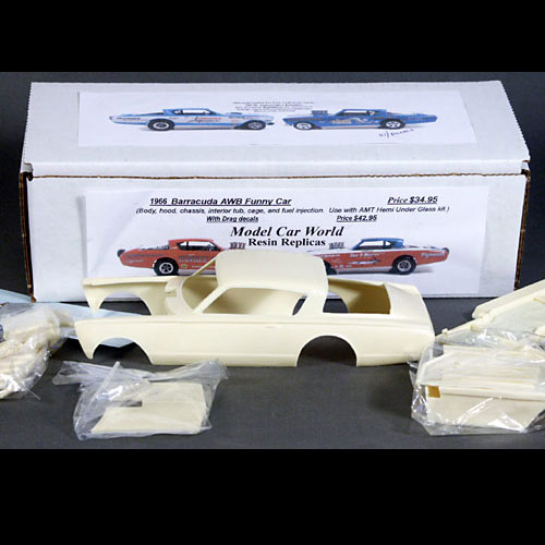 1966 Plymouth Barracuda AWB Model Car World