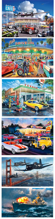 car truck aircraft jigsaw puzzles !