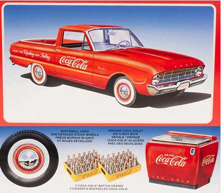 amt ford falcon ranchero coke model kit