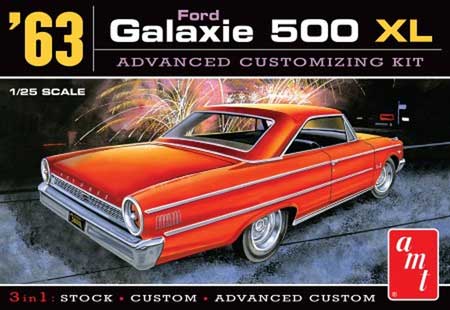 AMT 1963 Ford Galaxie 1:25 Scale Model Kit