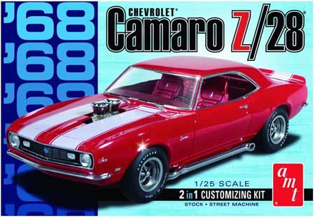 AMT 1968 Chevy Camaro Z/28 1:25 Scale Model Kit