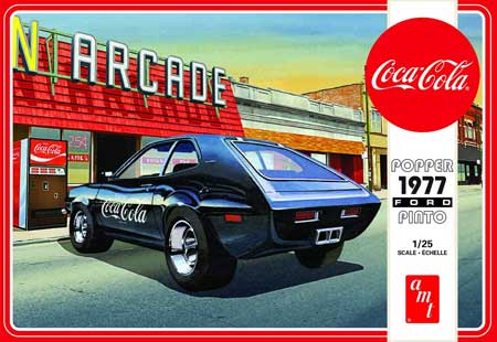 AMT Popper 1977 Ford Pinto Coke Machine Coca-Cola Model Kit Replica AMT 1166M