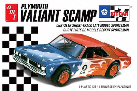 amt plymouth scamp modified stocker  nascar model