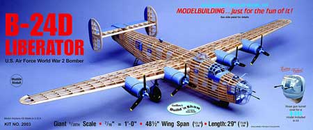Wood and balsa aircraft model kits