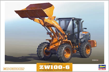 hasegawa models hitach bucker wheel loader