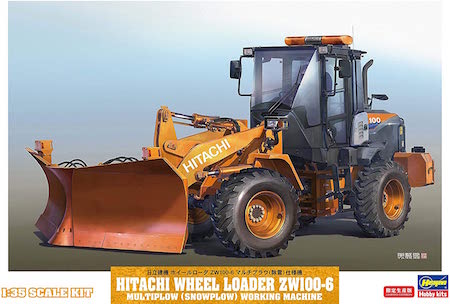hasegawa models hitachi wheel loader