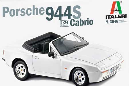 Italeri  Porsche 944 S Cabrio Plastic Model 