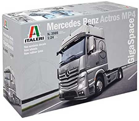 italeri mercedes actros gigaspace truck