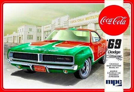 MPC 1969 Dodge Charger RT 1:25 Scale Model Kit