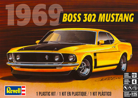 Revell ford boss 302 mustang