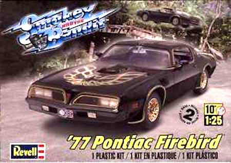 revell Smokey and The Bandit Pontiac Firebird Model Car 