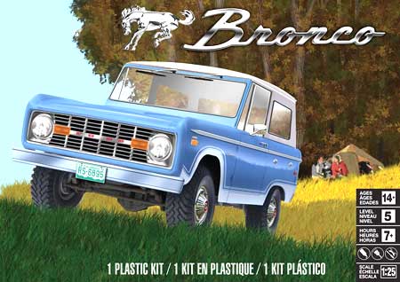 Revell 85-4320 Ford Bronco Truck Kit 1:25 Scale  Plastic Model Building Kit 