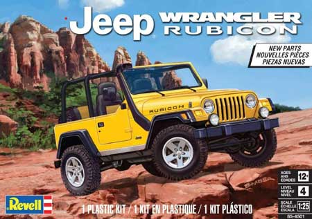 revell jeep wrangler rubicon models