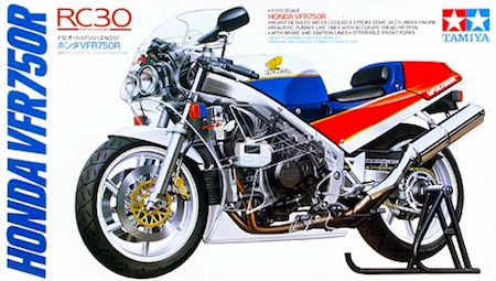 TAMIYA 14057 1: 12 Honda VFR 750R 1987 Motorcycle