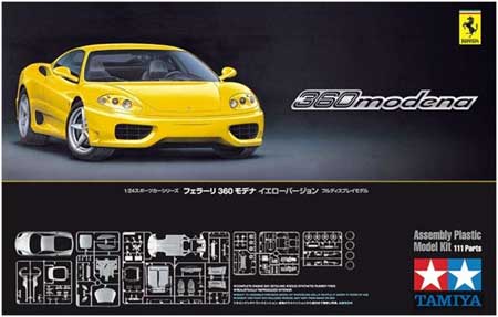 tamiya 360 modena ferrari model car