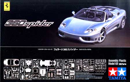 tamiya 360 spider ferrari model car