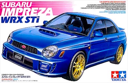 tamiya wrx model