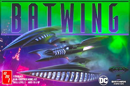 AMT Batman Forever Batwing 1:32 Scale Model Kit