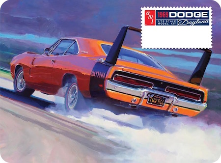 AMT 1969 Dodge Charger Daytona 1:25 Scale Model Kit