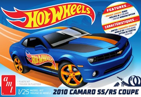 AMT 2010 Chevy Camaro Hot Wheels 1:25 Scale Model Kit