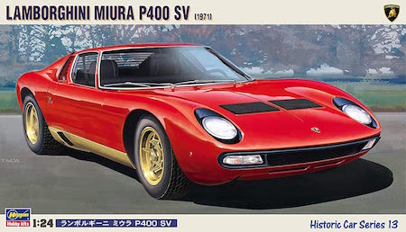 Hasegawa Lamborghini Miura P400 sv model