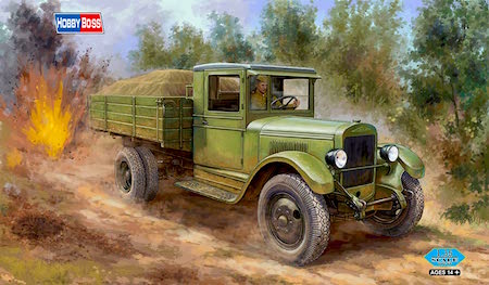 hobby boss russian zis soviet truck modelo kit