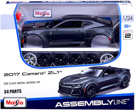 Maisto 1:24 Scale Assembly Line 2017 Chevrolet Camaro ZL1 