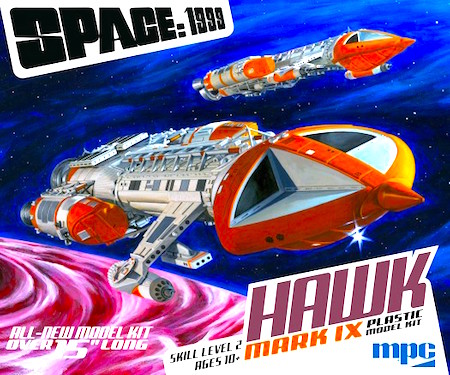 MPC Space: 1999 Hawk Mk IX  Scale Model Kit