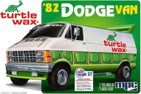 Round 2 1982 Dodge Van Custom Turtle Wax MPC943M