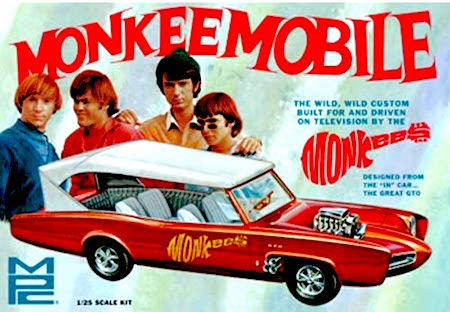 MPC Monkeemobile TV Car 1:25 Scale Model Kit
